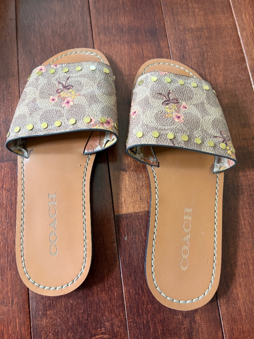 Coach sandals